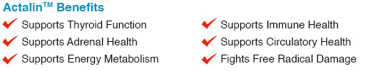 Actalin Thyroid Iodine Supplement